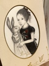吉田キミコ | 原画「Les beaux arrivent」