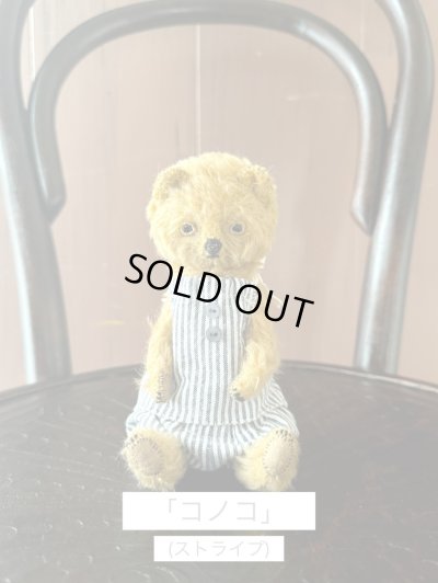 画像1: HARU BEAR 「コノコ」(ストライプ)