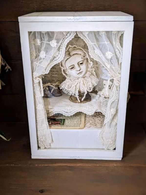 楪　もこな | 箱入り立体オブジェ作品「A maiden's room」